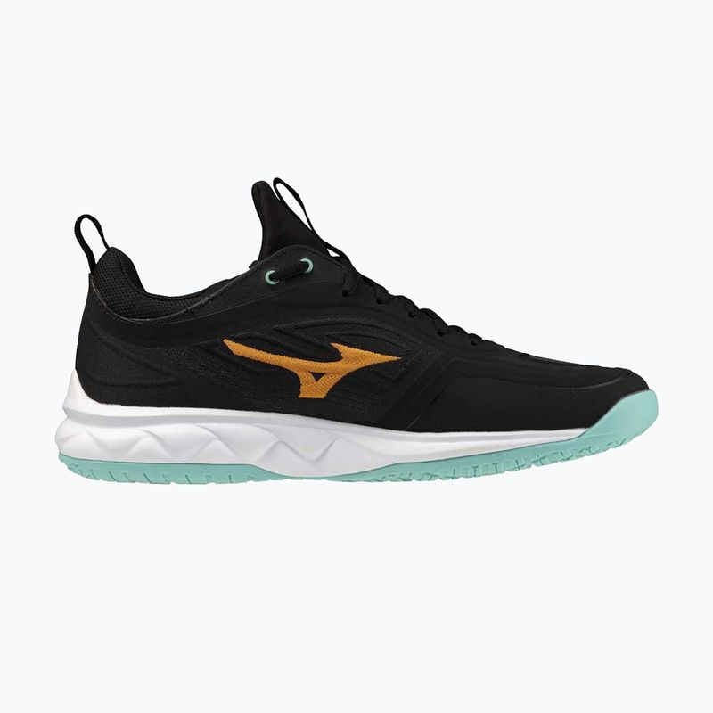 Tinklinio batai Mizuno Wave Luminous 3 black/tangelo/ice green 2
