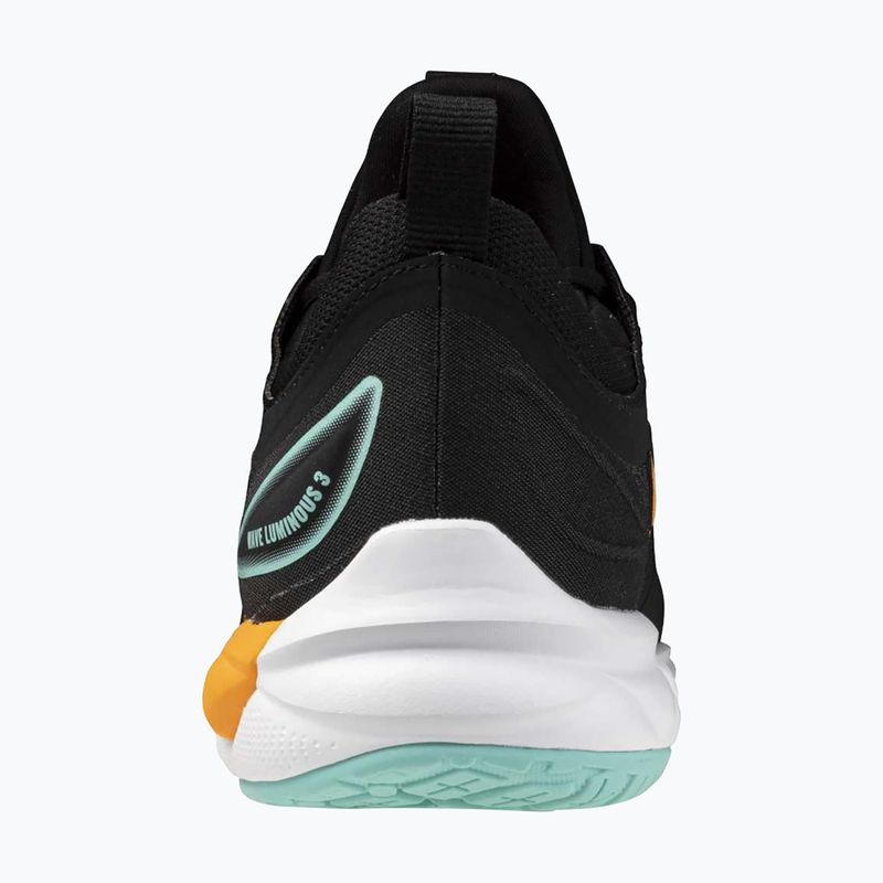 Tinklinio batai Mizuno Wave Luminous 3 black/tangelo/ice green 3