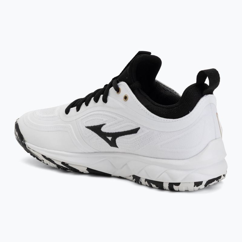 Tinklinio bateliai Mizuno Wave Luminous 3 white/black/ge gold 3