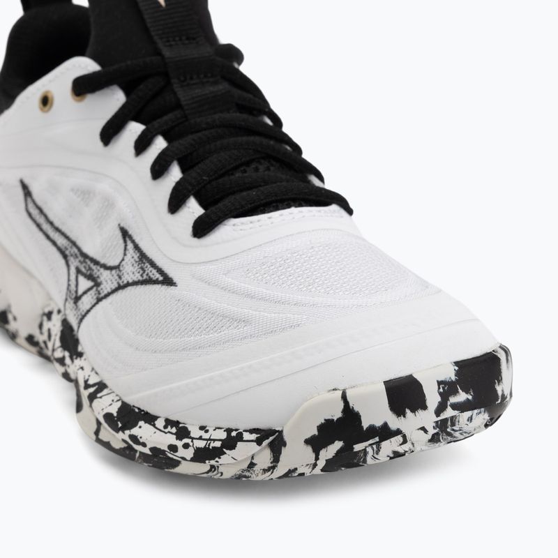 Tinklinio bateliai Mizuno Wave Luminous 3 white/black/ge gold 7