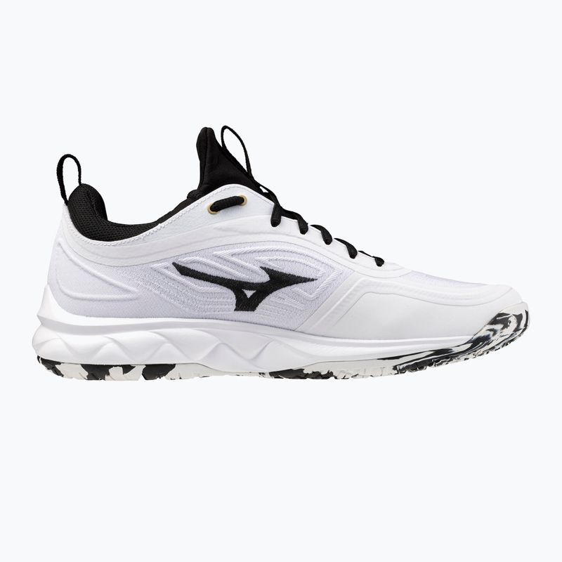 Tinklinio bateliai Mizuno Wave Luminous 3 white/black/ge gold 2
