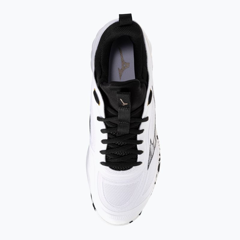 Tinklinio bateliai Mizuno Wave Luminous 3 white/black/ge gold 5