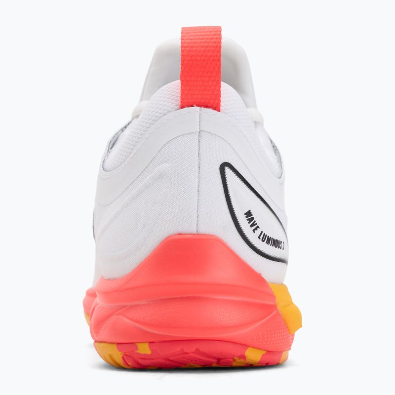 Tinklinio batai Mizuno Wave Luminous 3 white/fiery coral 2/citrus 6