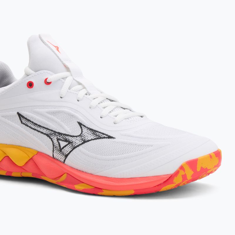 Tinklinio batai Mizuno Wave Luminous 3 white/fiery coral 2/citrus 7