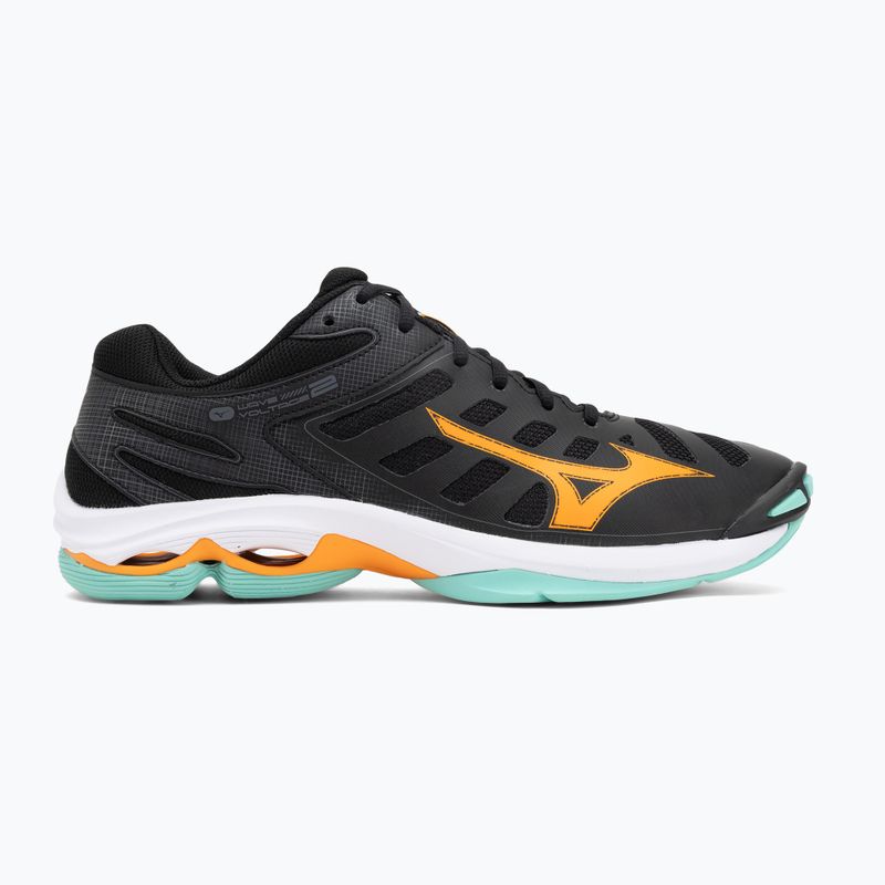 Tinklinio batai Mizuno Wave Voltage 2 black/tangelo/ice green 2
