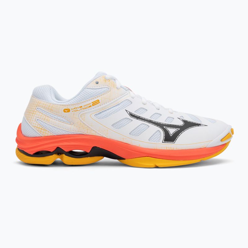 Tinklinio batai Mizuno Wave Voltage 2 white/fiery coral 2/citrus 2