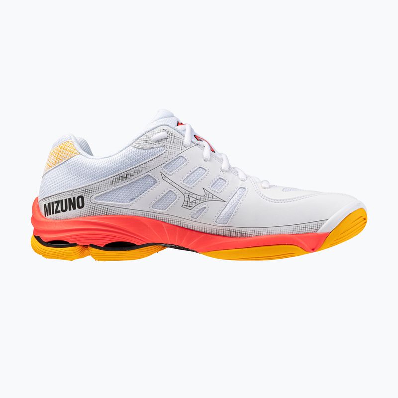 Tinklinio batai Mizuno Wave Voltage 2 white/fiery coral 2/citrus 2