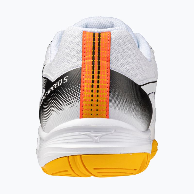 Tinklinio batai Mizuno Cyclone Speed 5 white/fiery coral 2/citrus 10