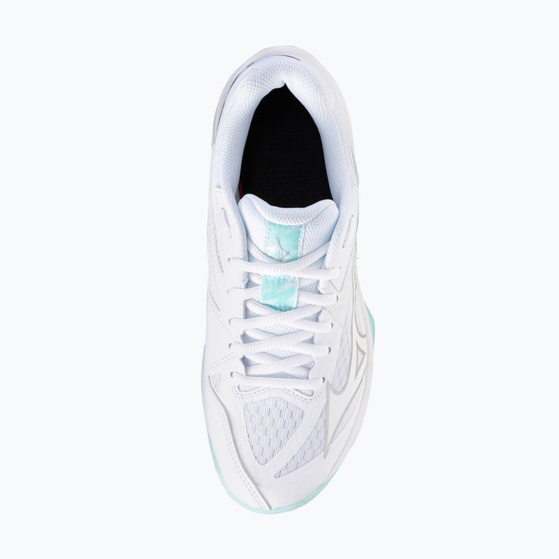 Moteriški tinklinio batai Mizuno Thunder Blade Z white/blue tint 5