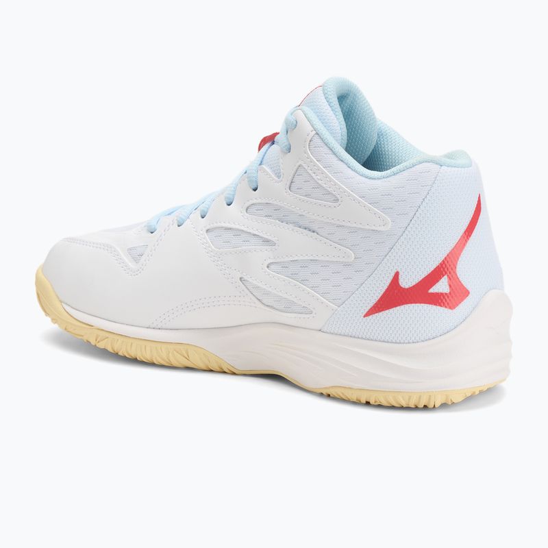 Moteriški tinklinio batai Mizuno Thunder Blade Z Mid white/calypso coral/pale banan 3
