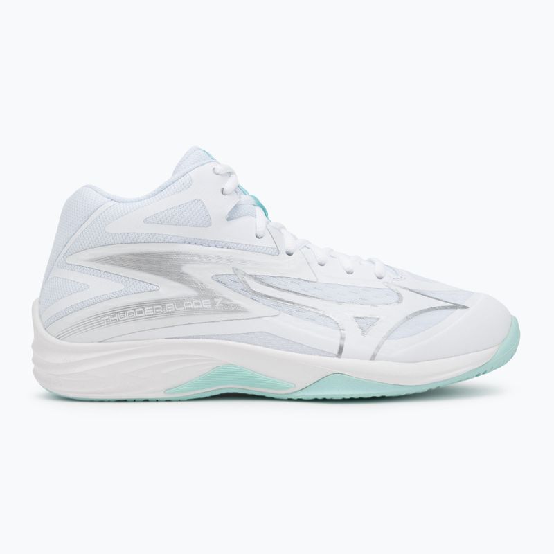 Moteriški tinklinio batai Mizuno Thunder Blade Z Mid white/blue tint 2