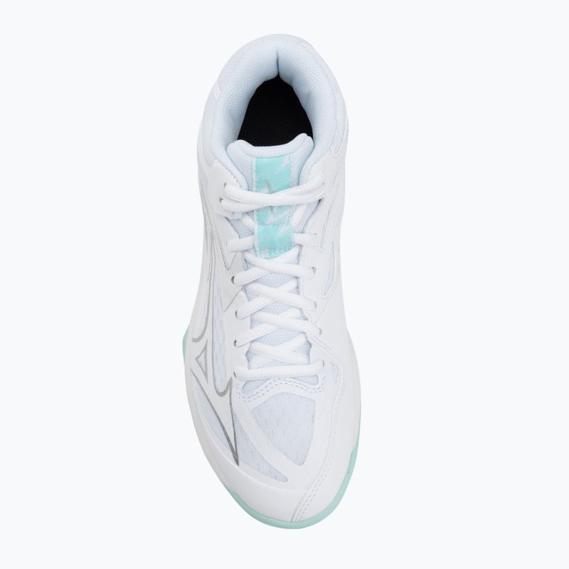 Moteriški tinklinio batai Mizuno Thunder Blade Z Mid white/blue tint 5