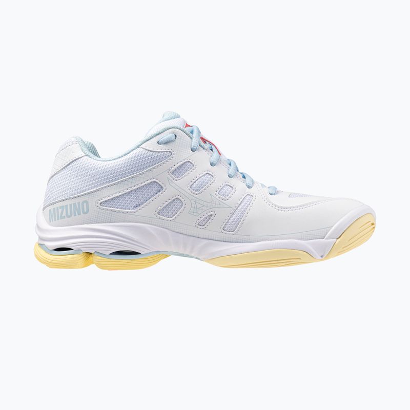 Moteriški tinklinio batai Mizuno Wave Voltage 2 white/calypso coral/pale banan 2