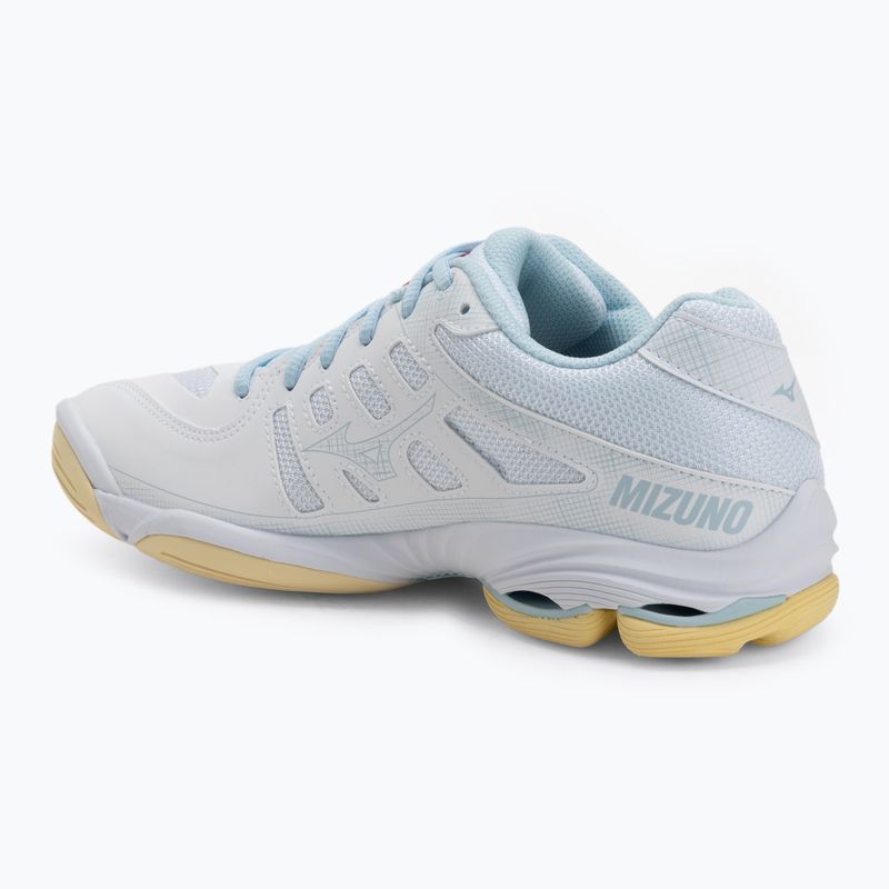 Moteriški tinklinio batai Mizuno Wave Voltage 2 white/calypso coral/pale banan 3