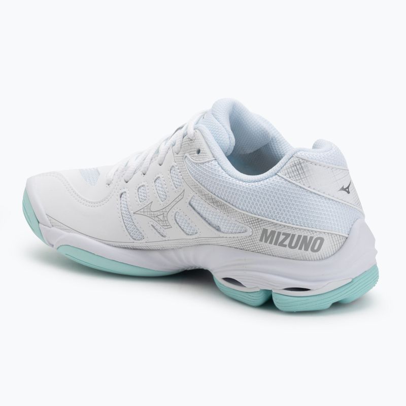 Tinklinio bateliai moterims Mizuno Wave Voltage 2 white/blue tint 3