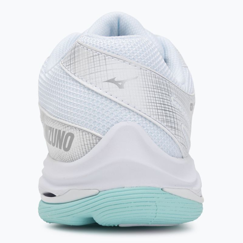 Tinklinio bateliai moterims Mizuno Wave Voltage 2 white/blue tint 6