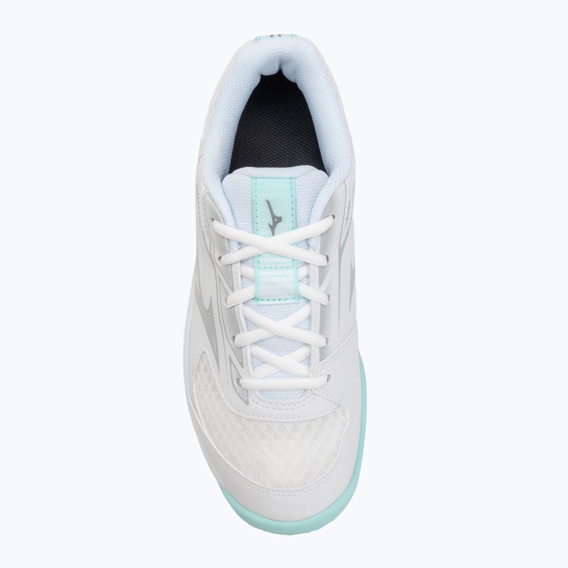 Moteriški tinklinio batai Mizuno Cyclone Speed 5 white/blue tint 5
