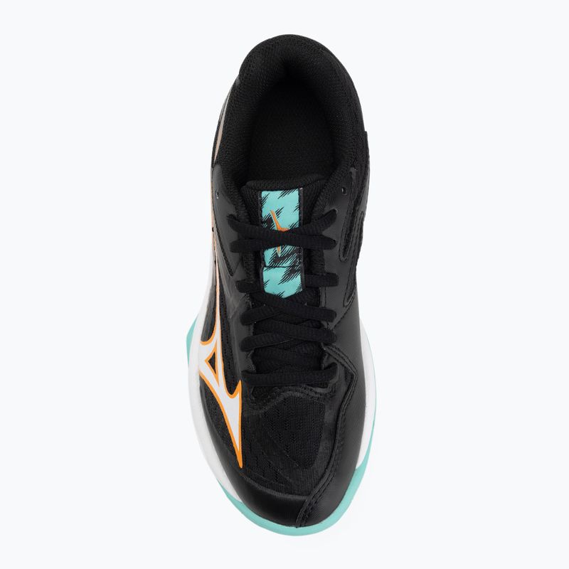 Vaikiški tinklinio batai Mizuno Lightning Star Z7 black/tangelo/ice green 5