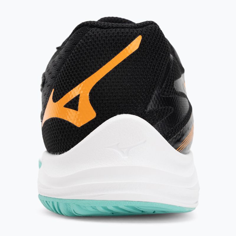 Vaikiški tinklinio batai Mizuno Lightning Star Z7 black/tangelo/ice green 6