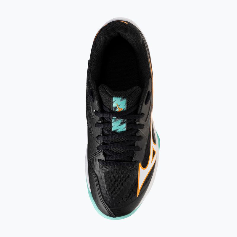 Vaikiški tinklinio batai Mizuno Lightning Star Z7 black/tangelo/ice green 4