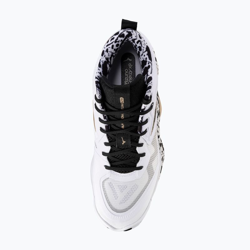 Tinklinio bateliai Mizuno Wave Momentum Elite Mid white/black/gold 12