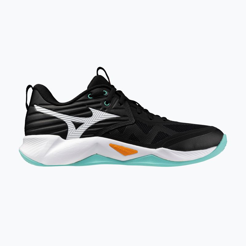 Tinklinio batai Mizuno Wave Momentum Pro black/tangelo/ice green