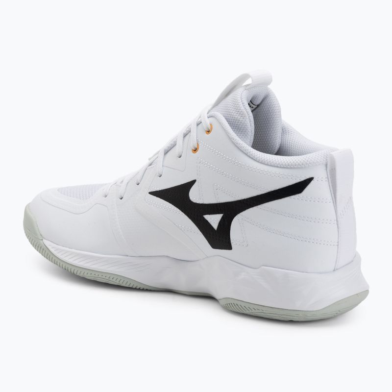 Tinklinio bateliai Mizuno Wave Momentum Pro Mid white/black/frozen emerald 3