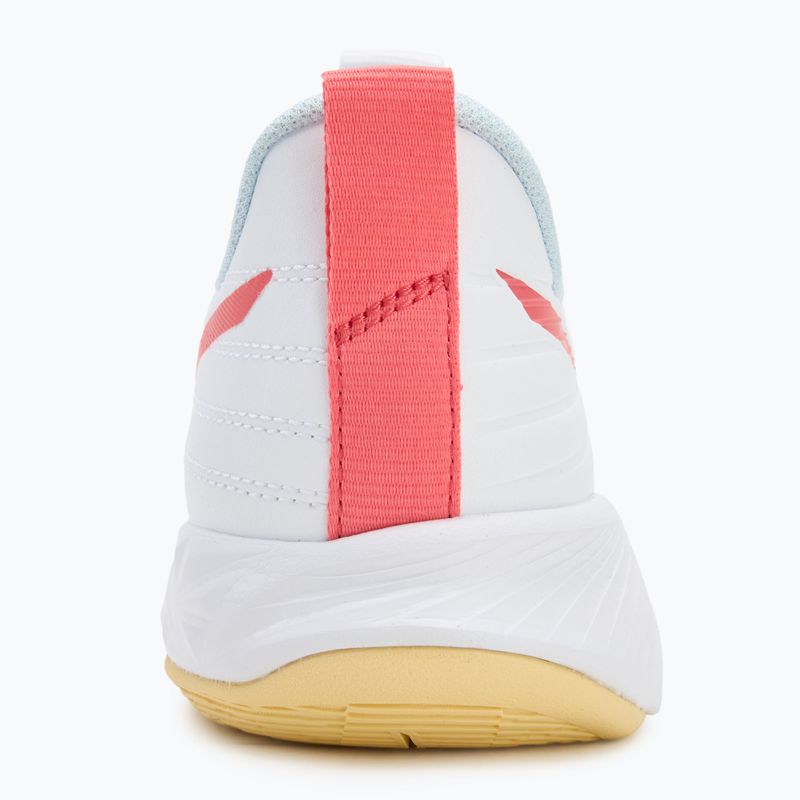 Moteriški tinklinio batai Mizuno Wave Momentum Pro white/calypso coral/pale banan 6