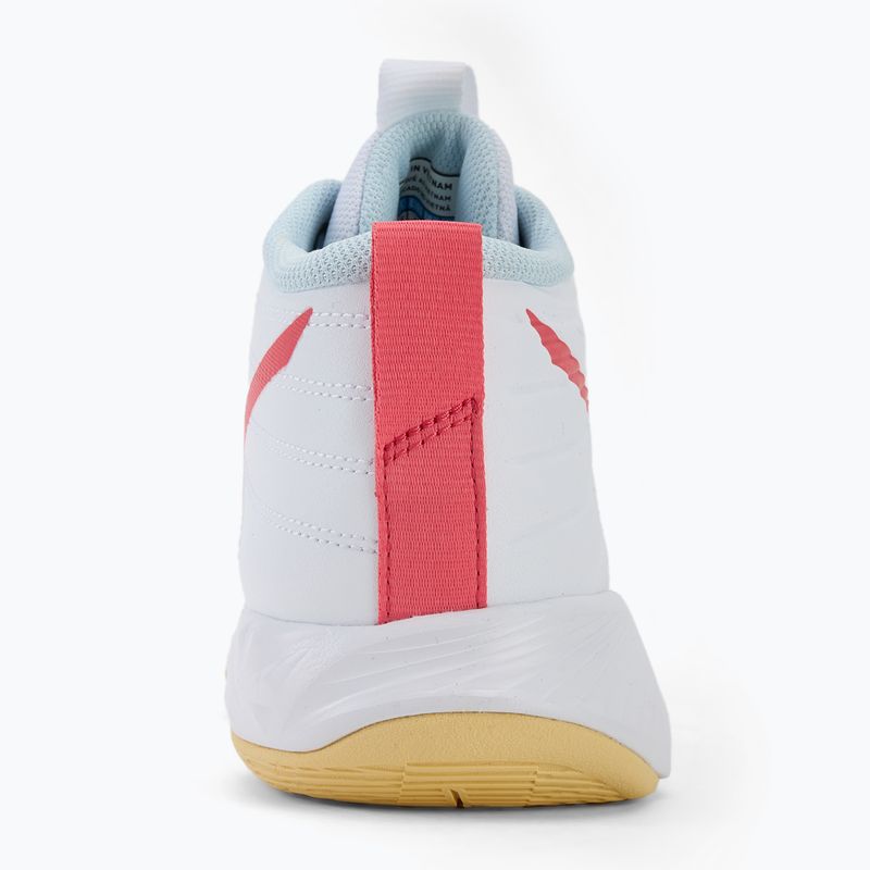 Moteriški tinklinio batai Mizuno Wave Momentum Pro Mid white/calypso coral/pale banan 6