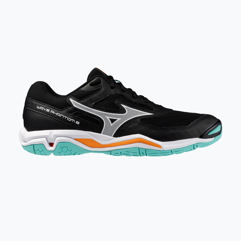 Batai rankiniam Mizuno Wave Phantom 3 black/tangelo/ice green