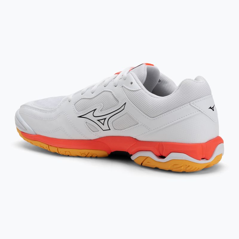 Batai rankiniam Mizuno Wave Phantom 3 white/fiery coral 2/citrus 3
