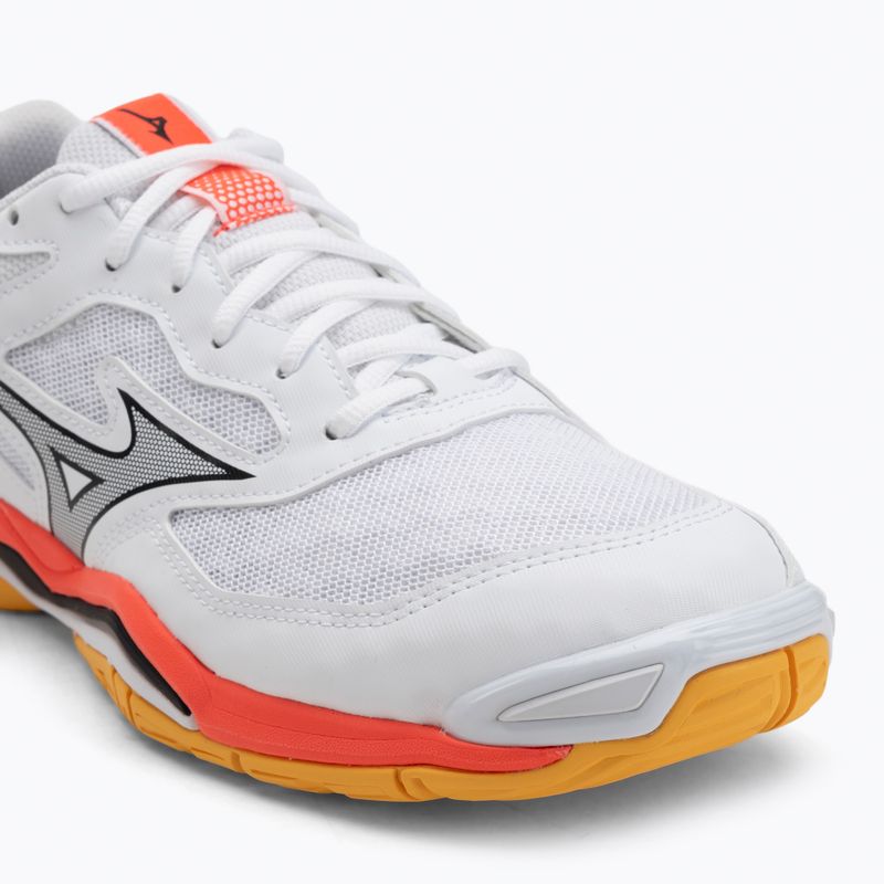Batai rankiniam Mizuno Wave Phantom 3 white/fiery coral 2/citrus 7