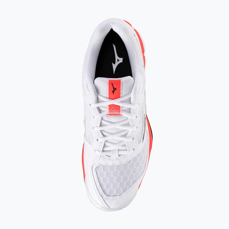 Batai rankiniam Mizuno Wave Phantom 3 white/fiery coral 2/citrus 5
