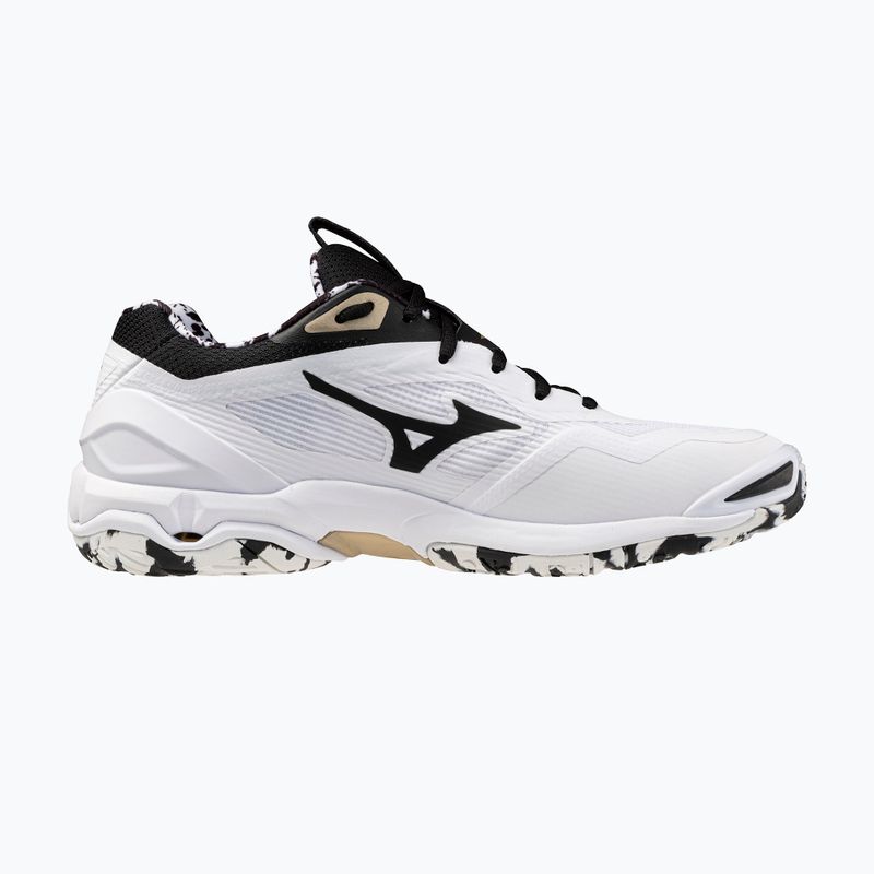 Rankinio bateliai Mizuno Wave Stealth 6 white/black/ge gold 9