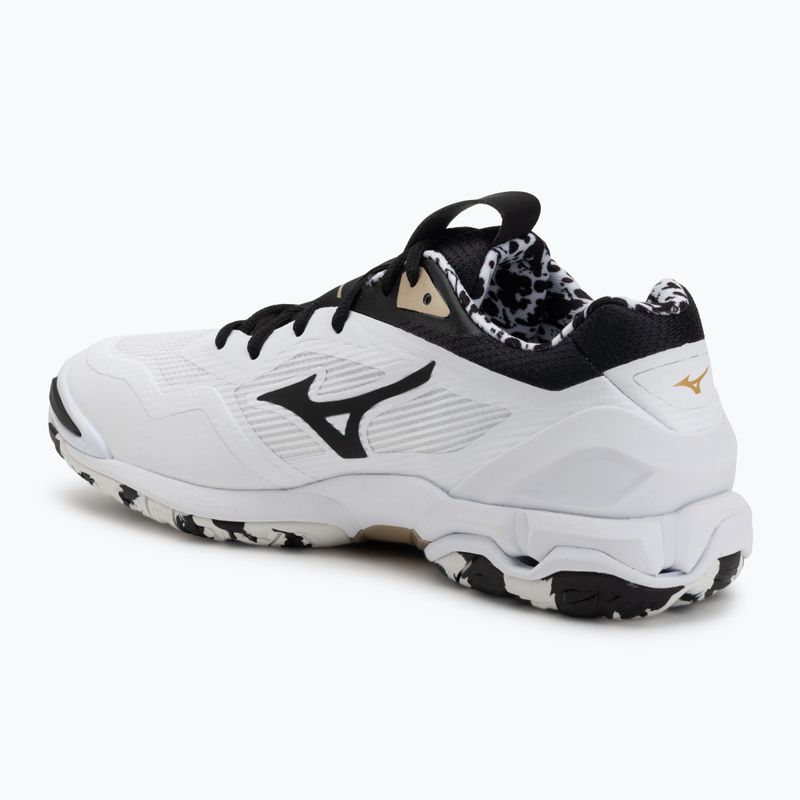 Rankinio bateliai Mizuno Wave Stealth 6 white/black/ge gold 3