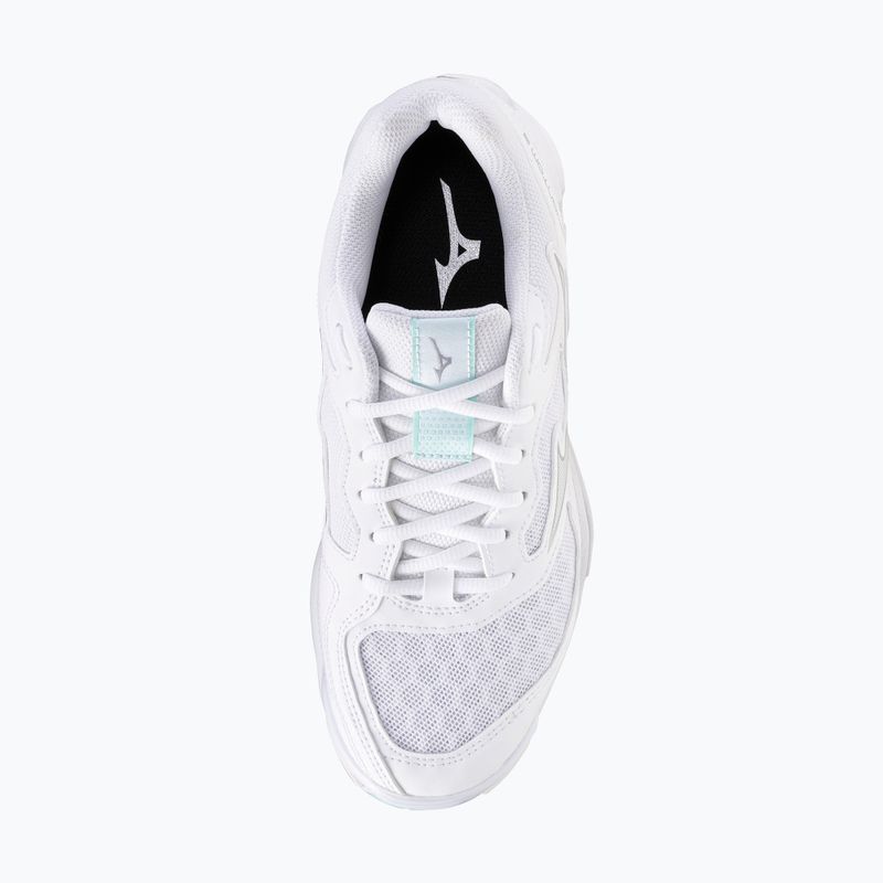 Moteriški batai rankiniam Mizuno Wave Phantom 3 white/blue tint 5