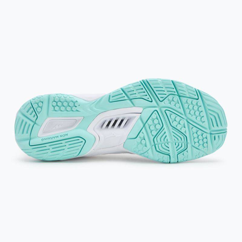 Moteriški batai rankiniam Mizuno Wave Phantom 3 white/blue tint 4