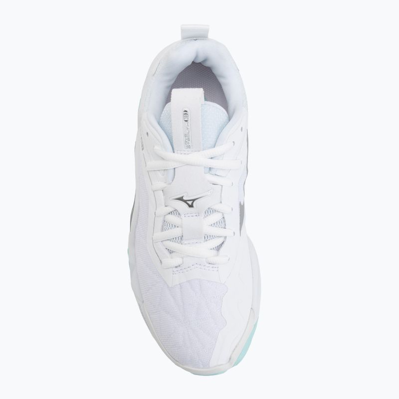 Moteriški rankinio batai Mizuno Wave Stealth Neo 2 white/blue tint 5