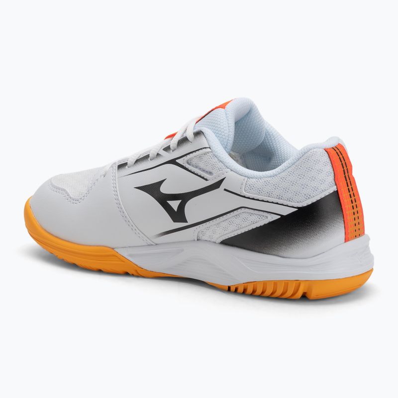 Vaikiški batai Mizuno Stealth Star 3 white/fiery coral 2/citrus 3