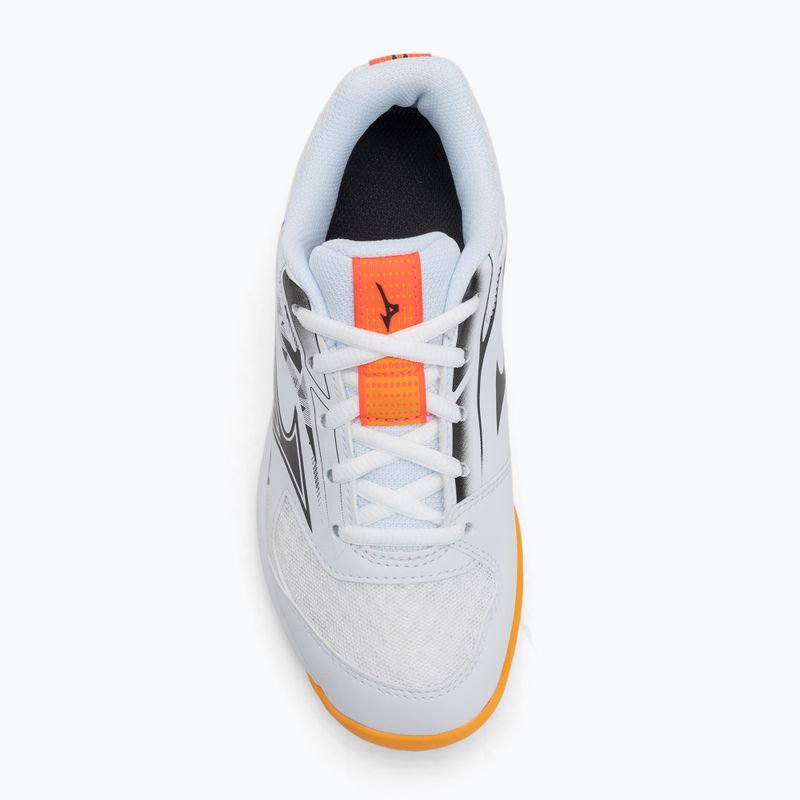 Vaikiški batai Mizuno Stealth Star 3 white/fiery coral 2/citrus 5