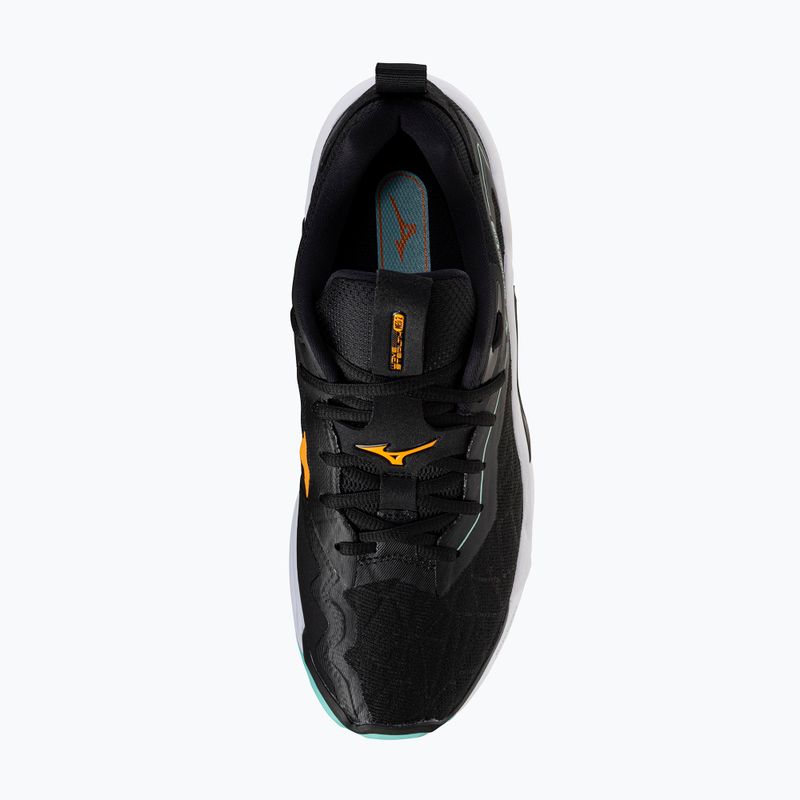 Batai rankiniam Mizuno Wave Stealth Neo 2 black/tangelo/ice green 5