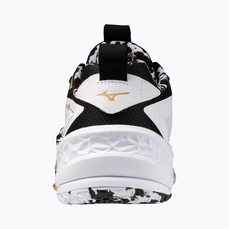Rankinio bateliai Mizuno Wave Stealth Neo 2 white/black/gold 3