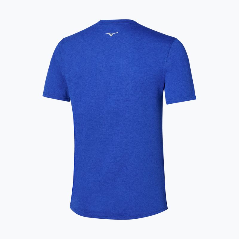 Vyriški bėgimo marškinėliai Mizuno Impulse Core Tee sodalite blue 2