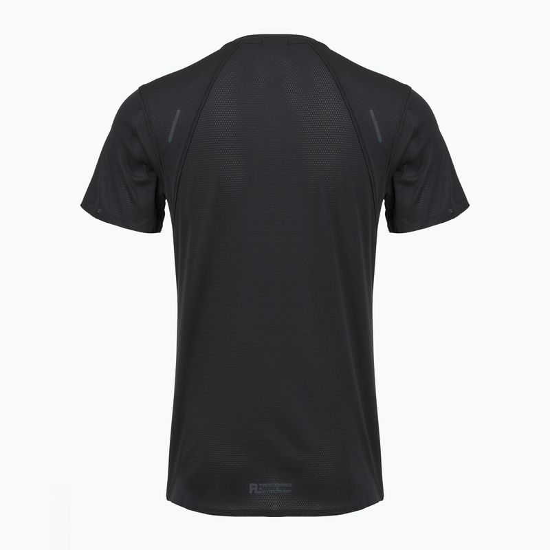 Vyriški bėgimo marškinėliai Mizuno Tech Light DAF black 2