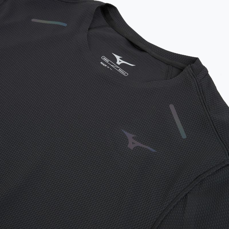 Vyriški bėgimo marškinėliai Mizuno Tech Light DAF black 3