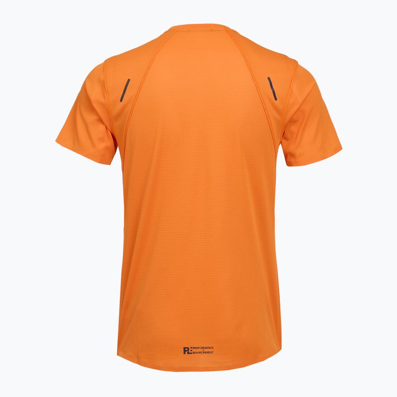 Vyriški bėgimo marškinėliai Mizuno Tech Light DAF tangelo 2