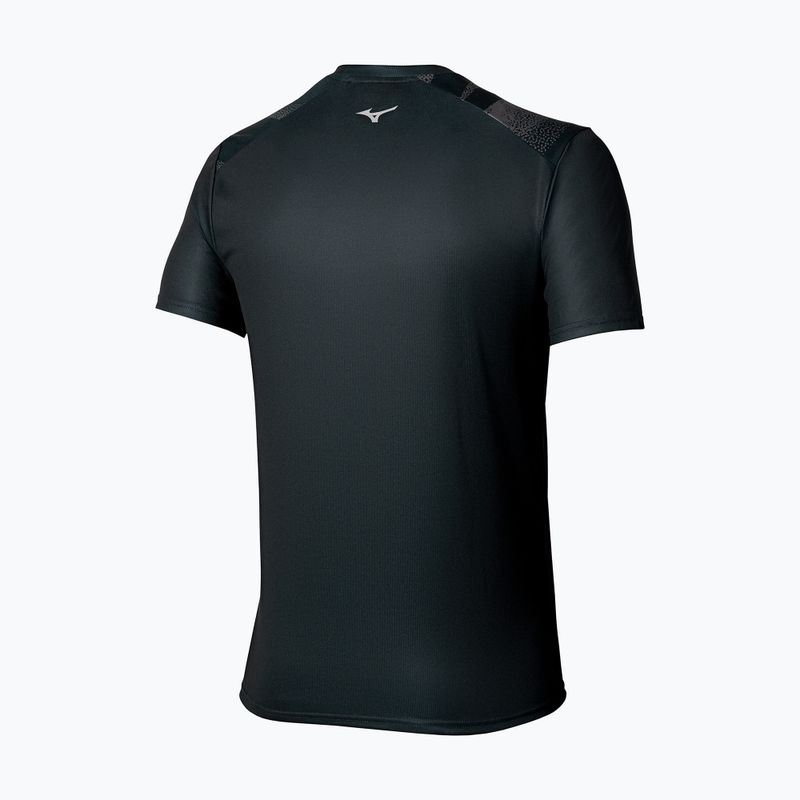 Vyriški bėgimo marškinėliai Mizuno Core Graphic Tee black 6