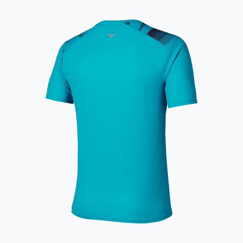 Vyriški bėgimo marškinėliai Mizuno Core Graphic Tee capri breeze 2