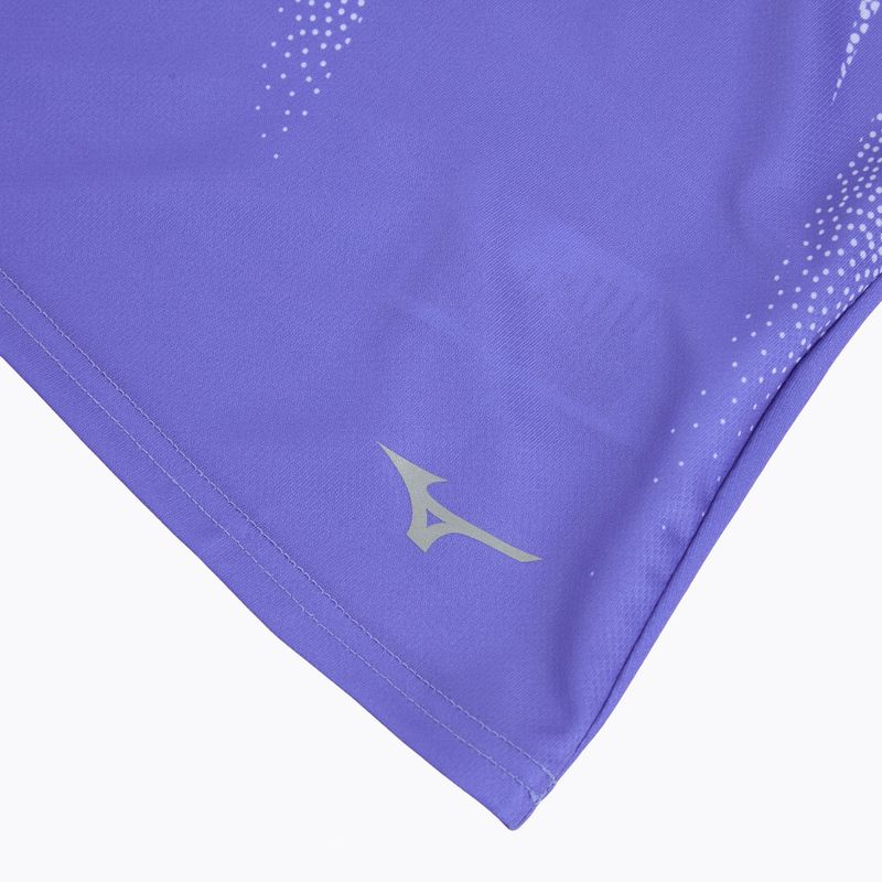 Moteriški bėgimo marškinėliai Mizuno Core Graphic Tee iris bloom 4