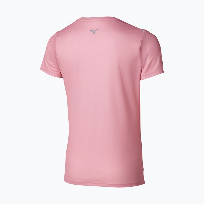 Moteriški bėgimo marškinėliai Mizuno Core Graphic Tee bleached mauve 2